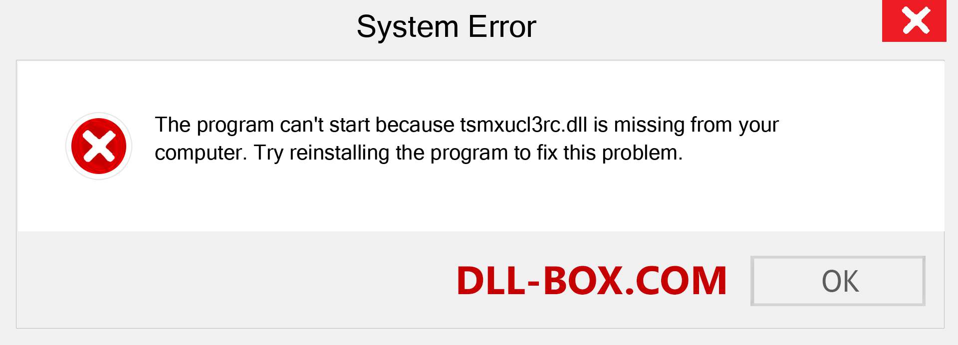  tsmxucl3rc.dll file is missing?. Download for Windows 7, 8, 10 - Fix  tsmxucl3rc dll Missing Error on Windows, photos, images